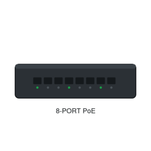 TP-Link TL-SF1008P 8-Port PoE Switch